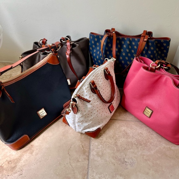 NWOT Dooney & Burke Limited Edition Brenna with braided handles - Picture 3 of 3